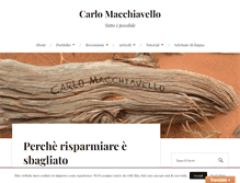 Tablet Screenshot of macchiavello.com